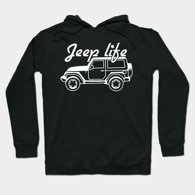 Jeep Life Hoodie by jrsv22